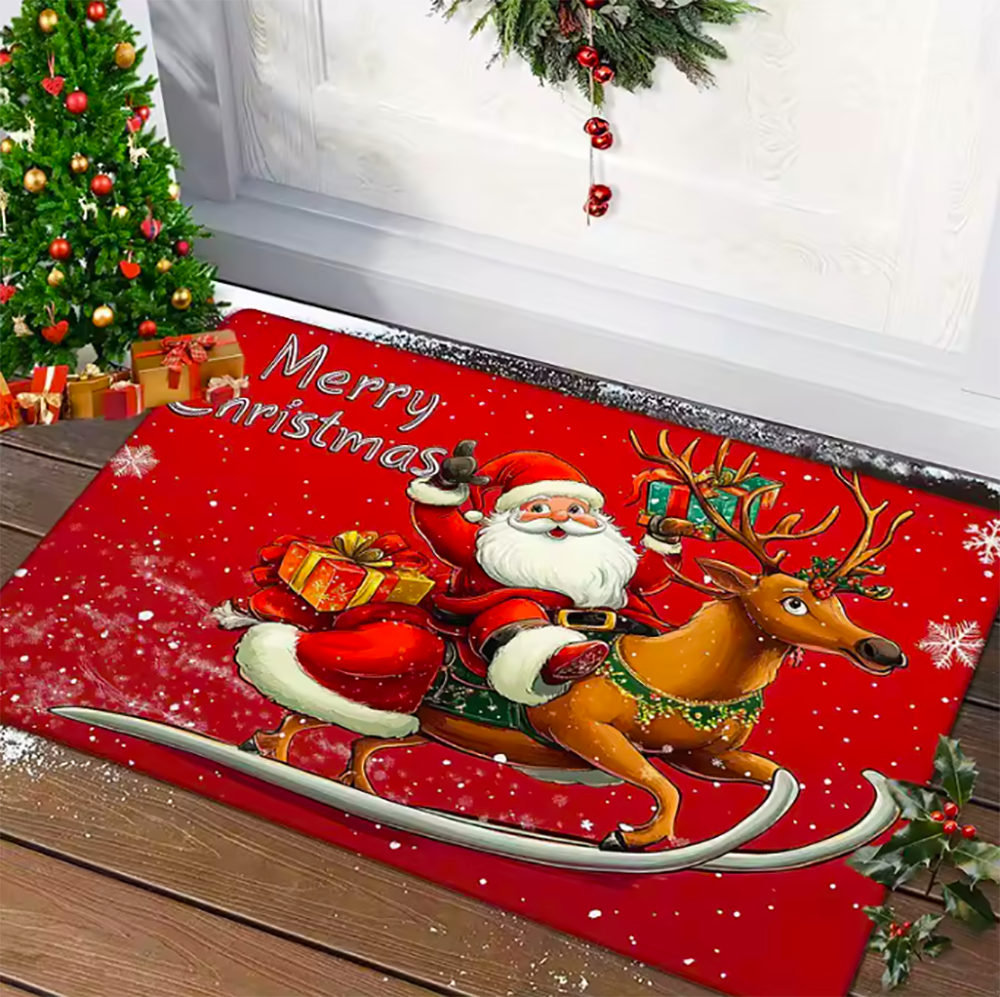 Rohožka vánoční Santa