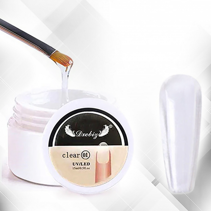 Modelovací UV gel na nehty ČIRÝ