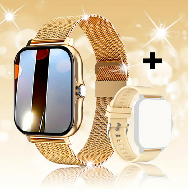 Hodinky Smart Watch Gold