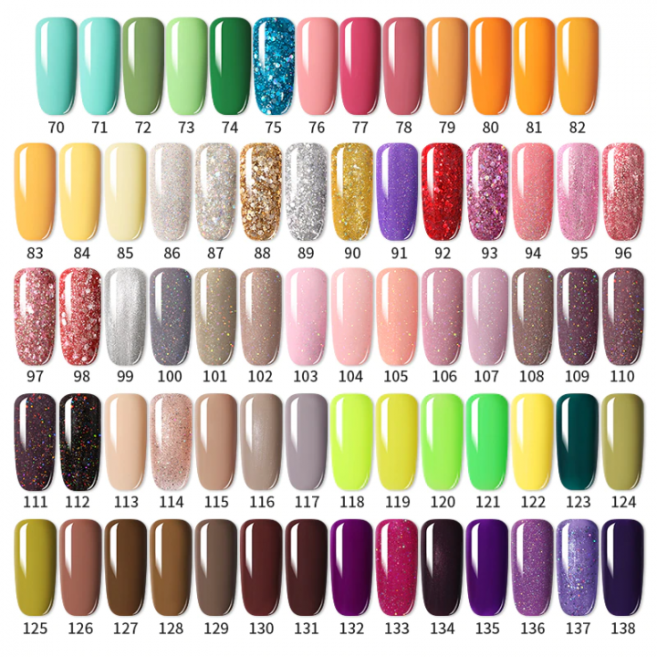 UV gel na nehty Lily Cute mix barev č.016