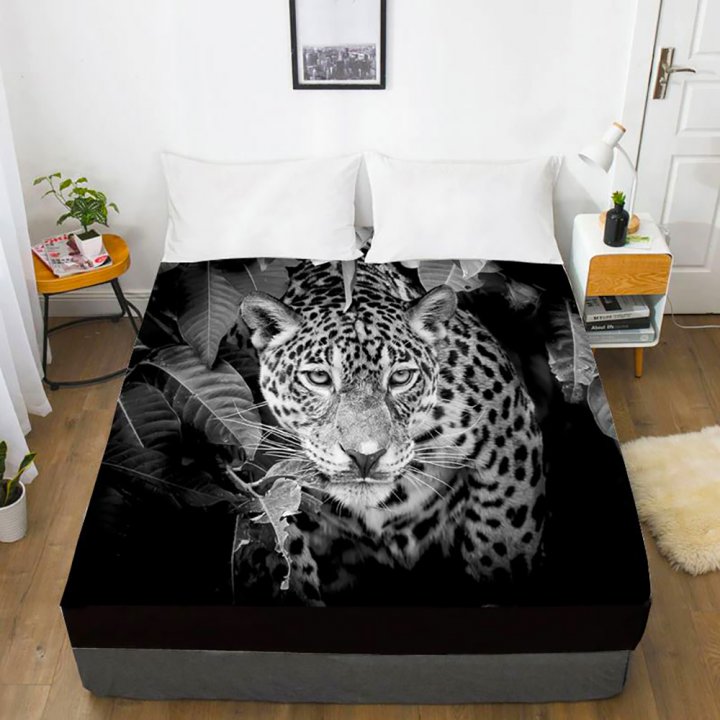 3D Luxusní prostěradlo Gepard 90x200cm